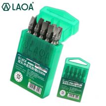 LAOA 10 Uds puntas de destornillador 65mm destornillador Phillips ranurado PH2 cabeza de destornillador de taladro eléctrico