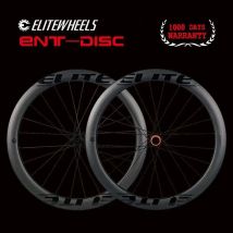 ELITEWHEELS węglowe koła hamulec tarczowy 700c zestaw kół rowerowych drogowego ENT UCI jakość blokada środkowa obręczy węgla lub 6-blotowy kolarstwo szosowe Bock