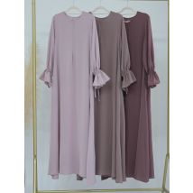 Eid Party kleid für Frauen muslimische Abaya Flare Ärmel Jalabiya Ramadan lange Kleider Abayas Vestidos Largos Kaftan arabische lange Robe