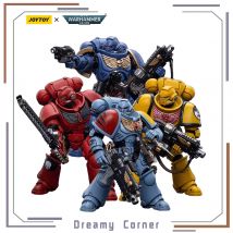 【Auf Lager】JOYTOY Warhammer 40K Space Wolves Imperial Fists Ultramarines Blood Angels Intercessors 1/18 Actionfiguren Spielzeug