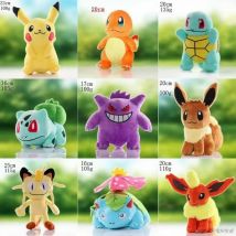 20CM Pluszowe Zabawki Pokemon Pikachu Kawaii Anime Pokémon Pichu Krótkie Maskotki Śliczne Kreskówkowe TOMY Pokemon Prezent Urodzinowy dla Dzieci
