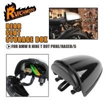 Für BMW R NINE T R9T RACER PURE 2014-2023 Motorrad Schwanz Ordentlich Box Hinten Sitz Buckel Stamm Lagerung box Schwinge Sozius Gugel Abdeckung