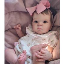 NPK 18 pollici Neonato Reborn Doll Bettie Realistico Soft Touch Peluche Bambino Strati multipli Pittura Pelle 3D con Vene visibili