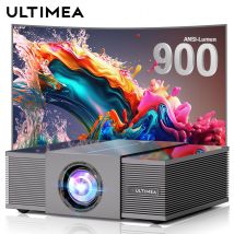 ULTIMEA Apollo P60 Proiettore Full HD 1080P con decodifica 5G WiFi Bluetooth 4K, altoparlante 30W, proiettore per film Home Theater LED PK DLP
