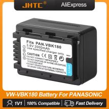 VW VBK180 2000mAh Battery For Panasonic HC-V700MGK HC-V10GK HC-V100GK HC-V100MGK HC-V500GK HC-V500MGK VW-VBK180 Camera Battery