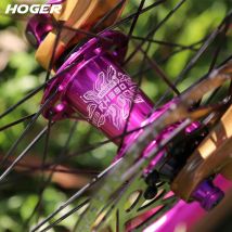 HOGER MTB Hub 6 Bearing 120 Click Mountain Bike Hub Front Rear 32 36 Holes QR Disc Brake Bicycle Hubs HG 8 9 10 11 12 Speed