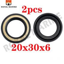 93101-20048 öl Dichtung S-typ Ersetzt Für Yamaha Außenbordmotor Parsun, hidea 15HP 25HP Größe 20*30*6 93102-20484 boot motor teile