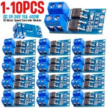 10-1pc 15A 400W MOSFET Trigger Schalter Stick Modul PWM Regler Panel DC 5V-36V elektronische Schalter Control Board für Arduino