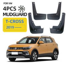 Kotflügel Kotflügel für VW Volkswagen TCross T-Cross 2019-2024 Räder Schmutzfänger Spritzschutz Schmutzfänger Autozubehör