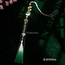 2025, chinesischer alter Stil, Hanfu-Taillenzubehör, verbotener Schritt, gepresster Kragen, vielseitiger Qipao-Hanfu-Anhänger, feenhafte, elegante Kette