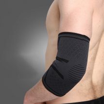 1-teilige atmungsaktive Ellenbogenstütze, Kompression, elastische Armstütze, Nylon-Armmanschette