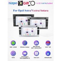 4G WIFI 2 Din Android 13 Car Multimedia GPS Navi Radio for Opel Astra H G J Antara Vectra C B Vivaro