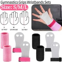 Gymnastik-Griffe, Armbänder-Sets, rutschfeste Gymnastik-Handgriffe, Handflächenschutz, Gymnastik-Armbänder für Mädchen, Jugendliche, Kinder