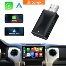 2025 Neuer kabelloser CarPlay- und Android-Auto-Adapter – ultrakompakt |   5 GHz WLAN und Bluetooth 5.0 |   Für werkseitig verkabelt