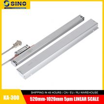 Sino KA300 scala lineare 0.005mm TTL 5VDC KA-300 520 570 620 670 720 770 820 870 920 970 1020mm sensore Encoder lineare ottico
