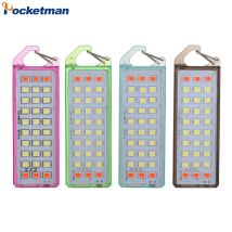 Confezione da 1-4 mini torcia portatile luci di emergenza tipo C torce ricaricabili USB luce da lavoro torcia portachiavi luce