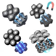 WAHFOX Shaver Replacement Heads Universal Magnetic Blade For FREEDOM FREEBIRD and Other Brands Head Shaver