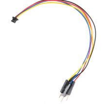 Jumper (4-polig) STEMMA QT / Qwiic JST SH 4-poliges auf Premium-Stecker-Header-Kabel – 200 mm