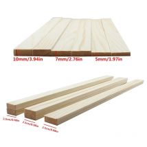 6Pcs Schlamm Roller Guide Holz Streifen Schlamm Platte Bilden Führungsschiene Keramik Ton Bord Guide Keramik Polymer Modellierung werkzeuge 5-10mm