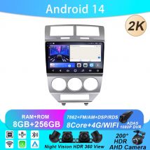 Auto Radio Für Dodge Caliber 2007-2010 GPS Navigation Multimedia Stereo Player Hinten Kamera 5G WIFI