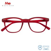Meeshow Lesebrille Frauen blaues Licht blockierende quadratische Brille Retro Europa stilvolle Presbyopie klassische Brille 1765