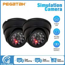 1/2/3/4pc Dummy gefälschte Kamera Home Security Überwachungs kameras Innen-/Außen simulation Einbruch alarm mit blinkender roter LED-Kamera