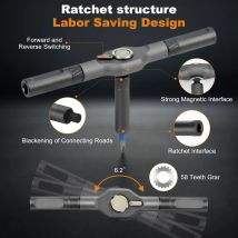 Ratchet Precision Screwdriver Portable Small Handle Manual Hand Tool Kit for Household Repair 42 in 1 for Xiaomi Phone Watch HOT