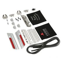 Motorrad Sattel taschen Scharnier Riegel Deckel Schloss Hardware für Harley Touring Road King Street