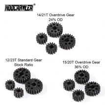 15/20T 14/21T 12/23T Portal-Overdrive-Zahnradsatz aus gehärtetem Stahl für SCX10 III AR45 Axial 1/10 Capra-Portalachse