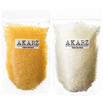 AKARZ Yellow / White Beeswax Pure Natural for DIY Lip Balms Lotions Candles Bees Wax Pastilles Raw Material