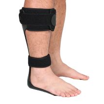 AFO Drop Foot Brace Orthese für Gehen und Übungen, Drop Brace für Männer und Frauen, Schwarz