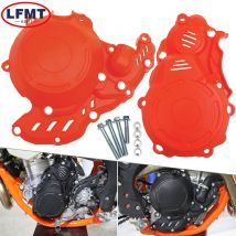 Motorcycle Lgnition Engine Cover Clutch Magneto Protector For KTM 250 350 SX-F XC-F EXC-F 2016-2023 For Husqvarna FE FC FX EC EX