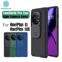 NILLKIN CamShield Pro funda para OnePlus 11 11R, lente de cámara deslizante, Protección de Privacidad, cubierta trasera para One Plus 11 11R y OnePlus11