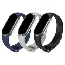 3 szt./opakowanie Pasek do Xiaomi Band 8 9 10 Silikonowa Bransoletka do Mi Band