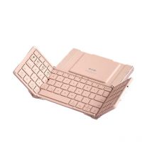 B.O.W HB166  wireless Collapsible Bluetooth keyboard with 81 keys compact and portable with numeric keys rechargeable