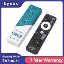 UGOOS UR02 BT Sprachfernbedienung Ersatz für Ugoos Sk1 TOX1 TOX3 TOX4 AM7 AM8 PRO AM6B PLUS X4 X4Q Cube Pro Extra TV Box