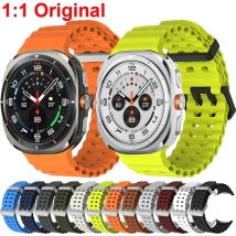 Cinturino marino per Samsung Galaxy Watch Ultra 47mm Bracciale sportivo con cinturino in silicone per accessori per cinturini Samsung Galaxy Ultra