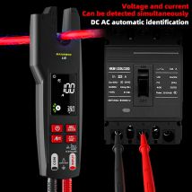 U6 U6X Pinza amperometrica digitale 600A Corrente Amperometro a mascella aperta Multimetro Corrente CA CC Hz Tester elettrico Batteria ricaricabile