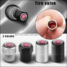 4 pz Auto Distintivo Ruota Pneumatici Valvola Tappi di Metallo Pneumatici Coperture Antipolvere Per Fiat 500 500x Ducato Tipo Panda Bravo Stilo Freemont Accessorie