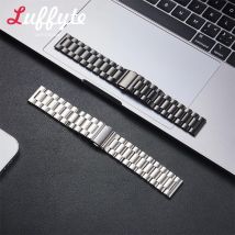Metall-Armband-Zubehör, Edelstahl-Armband, 20 mm, 22 mm, Vollstahlarmband, Business-Armband