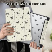 Fall für iPad 10.2/Pro11/10./10.5/10.9/Air6/12.9/Mini6, Unterstützung Schlaf aufwachen, doppelseitiger Druck mit Stifts chlitz design