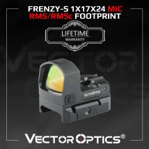 Vector Optics Frenzy-S 1x17x24 MOS 3MOA Red Dot Lightest Full Metal Pistol Handgun Rifle Scope Sight Lifetime Warranty 9MM .223