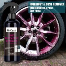 Detergente per metalli spray per rimozione polvere di ferro da 300 ml per parti automobilistiche Pneumatici Ruote Preparazione vernice Ripristino superficiale Detergente per pneumatici