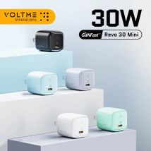 Voltme Revo30W mini USB tipo C cargador rápido, 30W, USB tipo C, pd3.0, para iPhone 13, Xiaomi, Huawei, Samsung S22