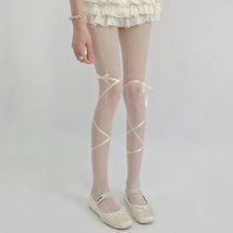 Kave Sommer Vintage weiße Strümpfe Lolita Stil Blumen druck super dünne oberschenkel hohe Strumpfhose mit Riemen niedlich weiblich eng