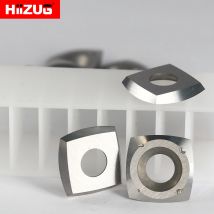 NAF 12mm/14mm/13mm/15mm Square Carbide Inserts Cutters Negative Rake 10pcs, for Woodturning Lathe Tools Carpentry Tools