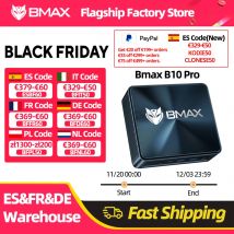BMAX B10 Pro Mini PC Intel 13th Gen i7-13620H 10 core Max 4.9GHz 24GB LPDDR5 RAM 1TB SSD WiFi 6 Bluetooth 5.2