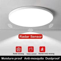 LED Radar Sensor Licht LED Bewegungsmelder Deckenbeleuchtung Zimmer Flure Gang Treppe Balkon Induktion Deckenleuchten Garage