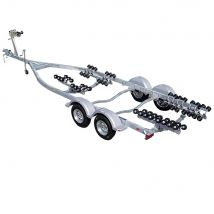 Kunden spezifische Aluminium kajak Jetski Transporter Boots anhänger zum Verkauf