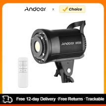 Andoer LM135Bi Tragbares LED-Fotografie-Fülllicht, 135 W, Studio-Videoleuchte, 3000 K–5600 K, dimmbar, Bowens-Halterung, Dauerlicht